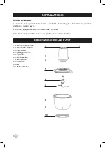 Предварительный просмотр 40 страницы Lacor 69073 Instructions For Use And Maintenance Manual