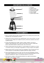 Preview for 6 page of Lacor 69081 Instructions For Use And Maintenance Manual