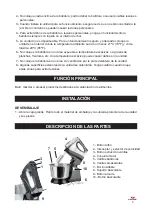 Preview for 5 page of Lacor 69083 Instructions For Use And Maintenance Manual