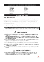 Preview for 9 page of Lacor 69083 Instructions For Use And Maintenance Manual