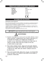 Preview for 6 page of Lacor 69111 Instructions For Use And Maintenance Manual