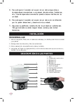 Preview for 8 page of Lacor 69121 Instructions For Use And Maintenance Manual