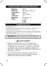 Preview for 14 page of Lacor 69121 Instructions For Use And Maintenance Manual