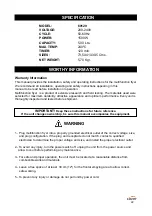 Preview for 22 page of Lacor 69129 Instructions For Use And Maintenance Manual