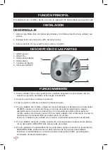 Предварительный просмотр 8 страницы Lacor 69141 Instructions For Use And Maintenance Manual