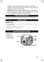 Предварительный просмотр 15 страницы Lacor 69141 Instructions For Use And Maintenance Manual