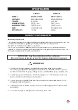 Preview for 19 page of Lacor 69166 Instructions For Use And Maintenance Manual