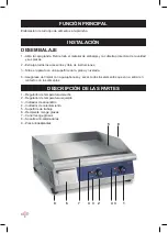 Preview for 8 page of Lacor 69179 Instructions For Use And Maintenance Manual