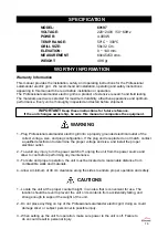 Preview for 19 page of Lacor 69197 Instructions For Use And Maintenance Manual