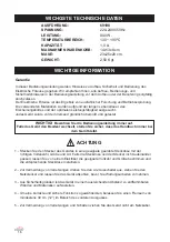 Preview for 16 page of Lacor 69198 Instructions For Use And Maintenance Manual