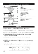 Предварительный просмотр 42 страницы Lacor 69199 Instructions For Use And Maintenance Manual