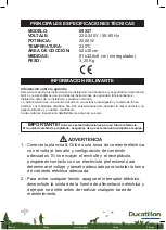 Preview for 6 page of Lacor 69227 Instructions For Use And Maintenance Manual