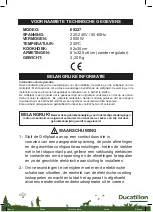 Preview for 54 page of Lacor 69227 Instructions For Use And Maintenance Manual