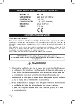 Preview for 46 page of Lacor 69279 Instructions For Use And Maintenance Manual