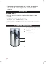 Preview for 8 page of Lacor 69280 Instructions For Use And Maintenance Manual