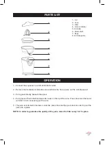 Предварительный просмотр 21 страницы Lacor 69287 Instructions For Use And Maintenance Manual