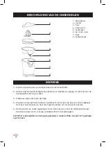 Предварительный просмотр 36 страницы Lacor 69287 Instructions For Use And Maintenance Manual