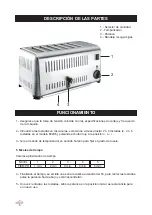 Preview for 6 page of Lacor 69294 Instructions For Use And Maintenance Manual