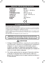 Preview for 41 page of Lacor 69295 Instructions For Use And Maintenance Manual