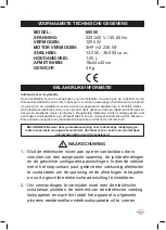 Preview for 59 page of Lacor 69295 Instructions For Use And Maintenance Manual