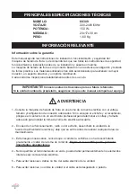 Preview for 4 page of Lacor 69309 Instructions For Use And Maintenance Manual