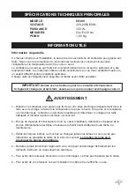 Preview for 9 page of Lacor 69309 Instructions For Use And Maintenance Manual