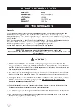 Preview for 14 page of Lacor 69309 Instructions For Use And Maintenance Manual