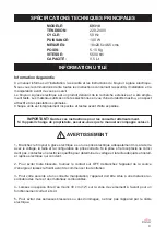 Preview for 9 page of Lacor 69310 Instructions For Use And Maintenance Manual