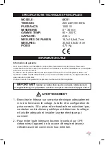 Preview for 15 page of Lacor 69311 Instructions For Use And Maintenance Manual