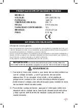 Preview for 6 page of Lacor 69312 Instructions For Use And Maintenance Manual