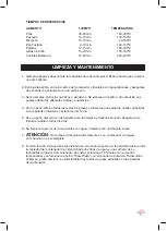 Preview for 11 page of Lacor 69312 Instructions For Use And Maintenance Manual