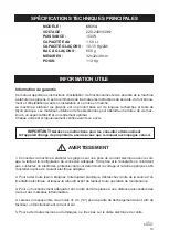 Preview for 10 page of Lacor 69314 Instructions For Use And Maintenance Manual