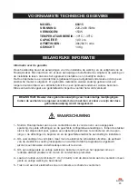 Preview for 46 page of Lacor 69315 Instructions For Use And Maintenance Manual