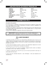 Preview for 8 page of Lacor 69318 Instructions For Use And Maintenance Manual