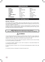 Preview for 16 page of Lacor 69318 Instructions For Use And Maintenance Manual