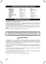 Preview for 20 page of Lacor 69318 Instructions For Use And Maintenance Manual