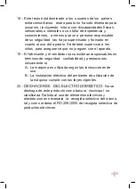 Preview for 5 page of Lacor 69333 Instructions For Use And Maintenance Manual