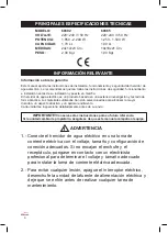 Preview for 6 page of Lacor 69365 Instructions For Use And Maintenance Manual