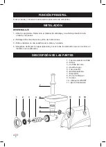 Предварительный просмотр 8 страницы Lacor 69368 Instructions For Use And Maintenance Manual