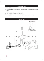 Предварительный просмотр 32 страницы Lacor 69368 Instructions For Use And Maintenance Manual