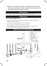 Предварительный просмотр 48 страницы Lacor 69368 Instructions For Use And Maintenance Manual