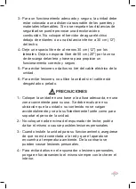 Preview for 7 page of Lacor 69396 Instructions For Use And Maintenance Manual