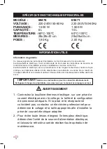 Предварительный просмотр 14 страницы Lacor 69471 Instructions For Use And Maintenance Manual