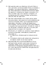 Preview for 5 page of Lacor 69488 Instructions For Use And Maintenance Manual