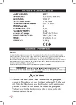 Preview for 26 page of Lacor 69511 Instructions For Use And Maintenance Manual