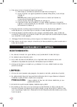 Preview for 10 page of Lacor 69591 Instructions For Use And Maintenance Manual