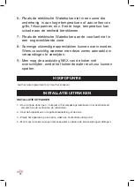 Preview for 56 page of Lacor 69591 Instructions For Use And Maintenance Manual