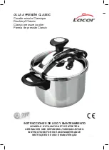 Preview for 1 page of Lacor 71874 Instructions For Use And Maintenance Manual