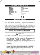 Preview for 22 page of Lacor GOURMET Instructions For Use And Maintenance Manual