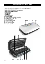 Предварительный просмотр 6 страницы Lacor MAXI 110 W Instructions For Use And Maintenance Manual